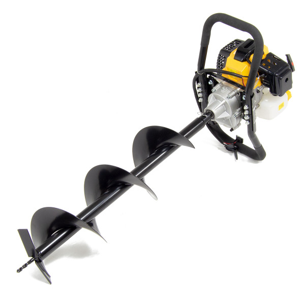 Wolf 52cc Petrol Earth Auger with 2 Extensions
